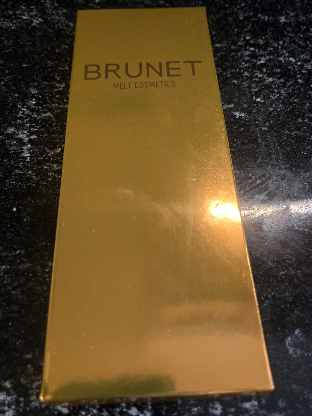 Melt Cosmetics Eyeshadow Palette — Brown And Gold Colors